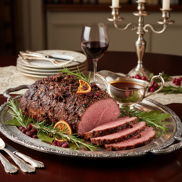 Victorian Spiced Silverside recipe