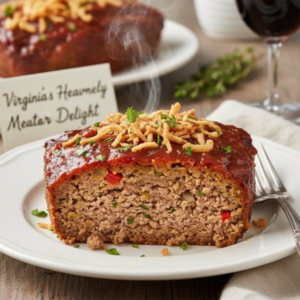 Virginia's Heavenly Meatloaf Delight recipe