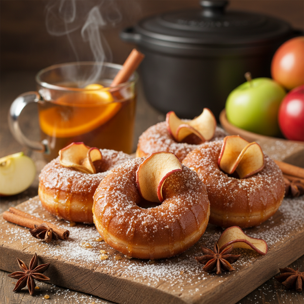 Warm Apple Cider Bliss Doughnuts recipe