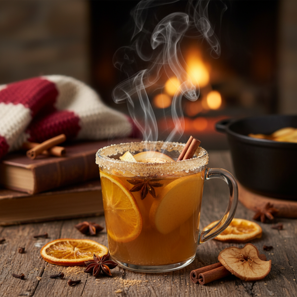 Warm Spiced Apple Cider recipe