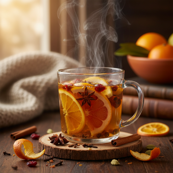 Warm Spiced Citrus Tea Blend recipe