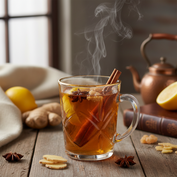 Warm Whiskey Lemon Elixir recipe