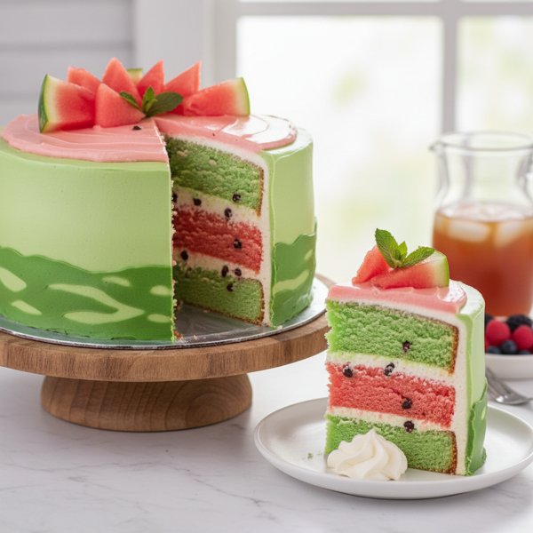 Watermelon Dream Cake recipe