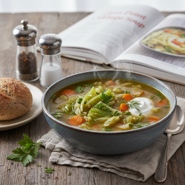 Weight Watchers Zero Point Savory Cabbage Soup recipe