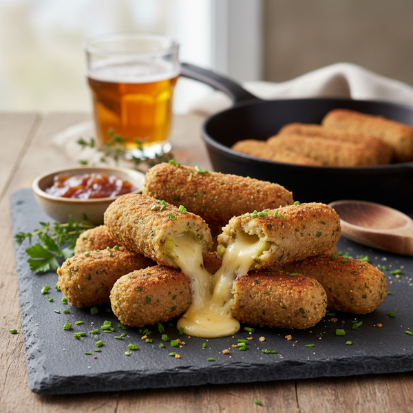 Welsh Glamorgan Cheesy Sausages recipe