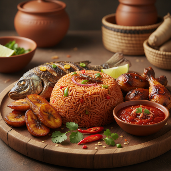 West African Jollof Rice Medley recipe