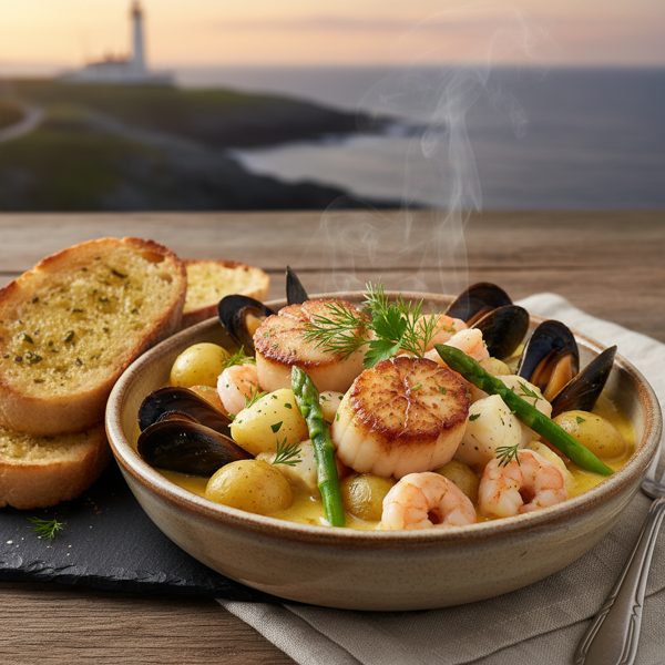 West Coast Irish Seafood Delight recipe