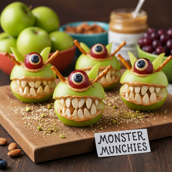 Whimsical Monster Mouth Snacks recipe