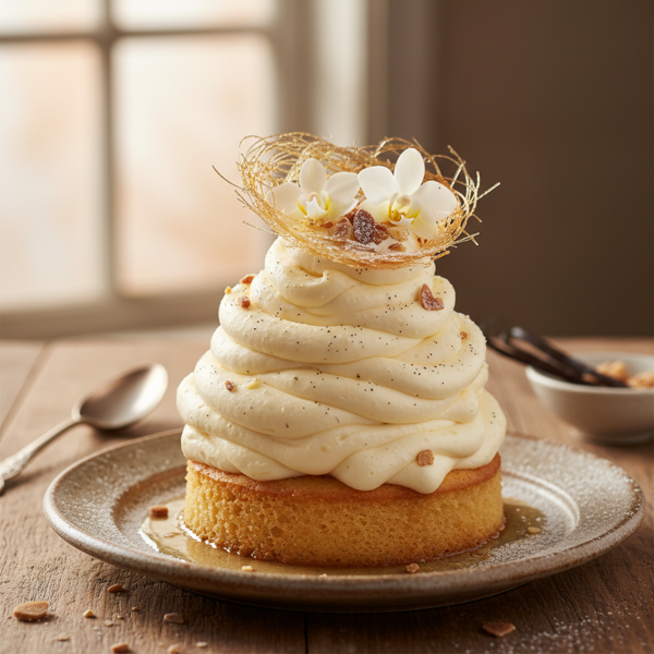 Whipped Vanilla Buttercream Delight recipe