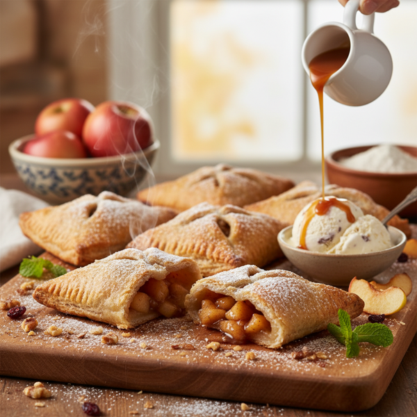 Whole Wheat Apple Delight Turnovers recipe