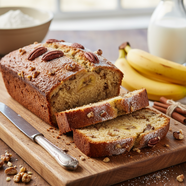 Wholesome Banana Delight Bread recipe