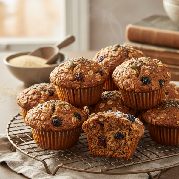 Wholesome Bran Muffins recipe