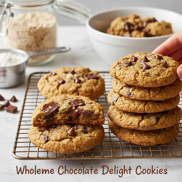 Wholesome Chocolate Chip Delight Cookies recipe