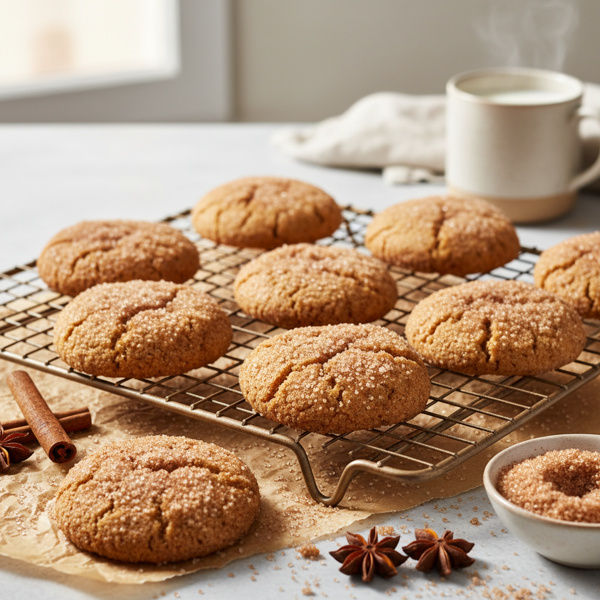 Wholesome Cinnamon Sugar Cookies recipe