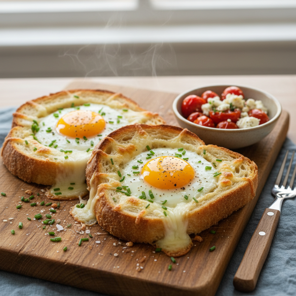 Wholesome Egg-in-a-Hole Toast recipe