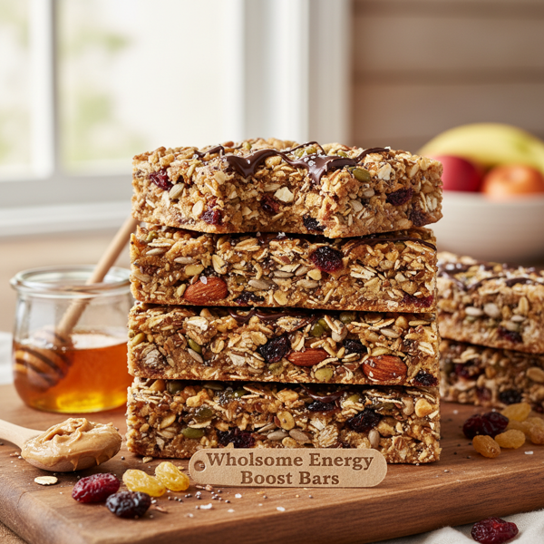 Wholesome Energy Boost Bars recipe