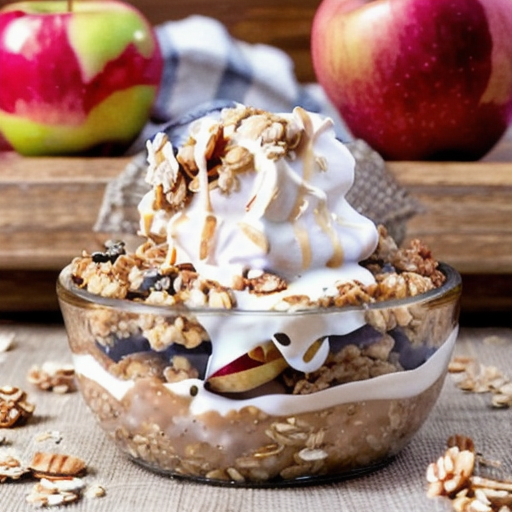 Wholesome Low-Sugar Apple Oat Crisp recipe
