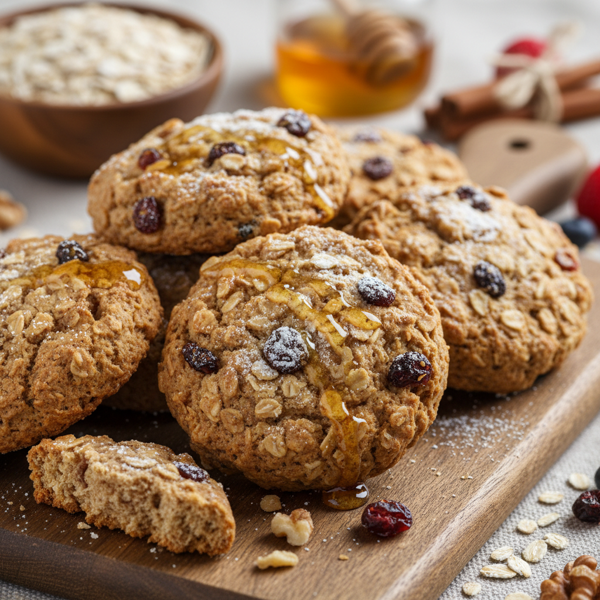 Wholesome Oatmeal Biscuits recipe