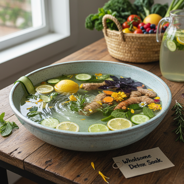 Wholesome Produce Detox Soak recipe