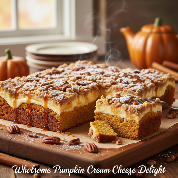 Wholesome Pumpkin Cream Cheese Delight recipe