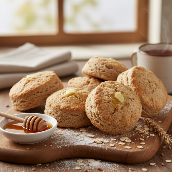 Wholesome Whole Wheat Biscuits recipe