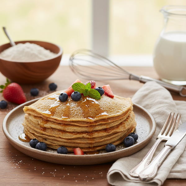 Wholesome Whole Wheat Crepes recipe