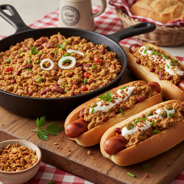 Wienerschnitzel-Style Chili Dog Sauce recipe