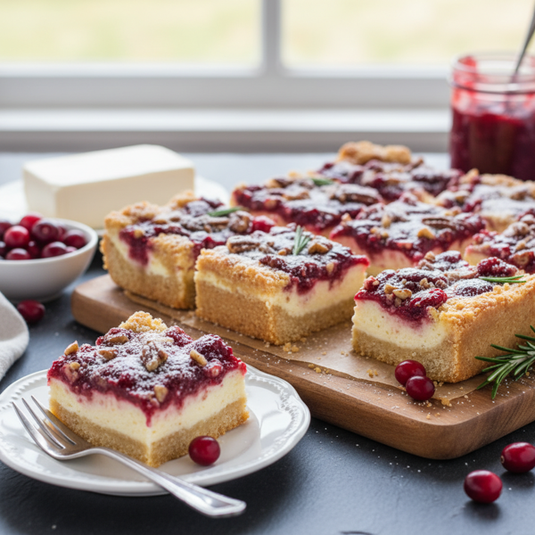 Wisconsin Cranberry Cream Cheese Delight recipe