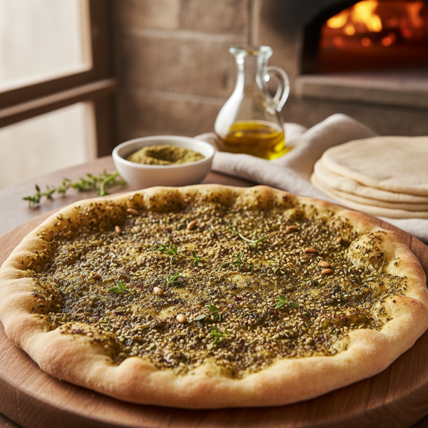 Zaatar Flatbread recipe