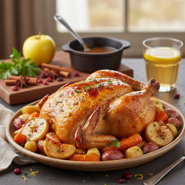 Zesty Apple Cider Chicken Delight recipe
