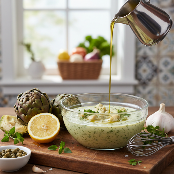 Zesty Artichoke Vinaigrette recipe