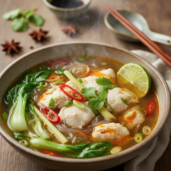Zesty Asian Fish Broth recipe