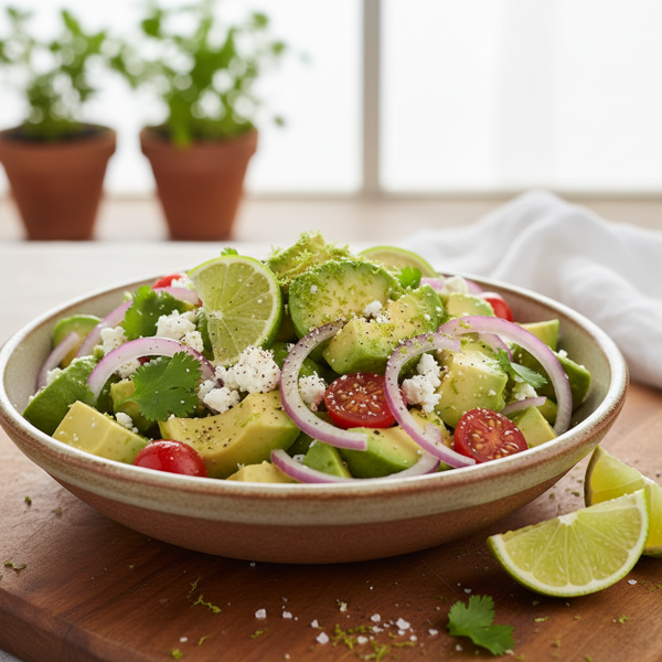 Zesty Avocado Lime Delight recipe