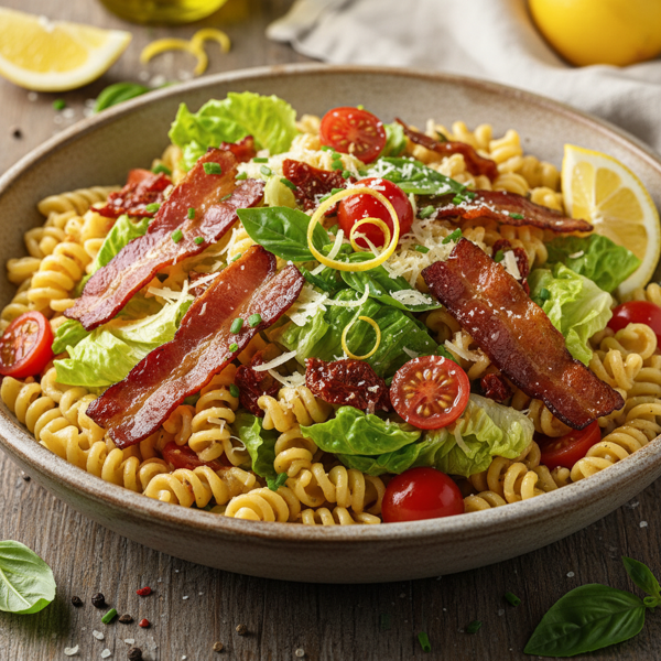 Zesty BLT Pasta Delight recipe