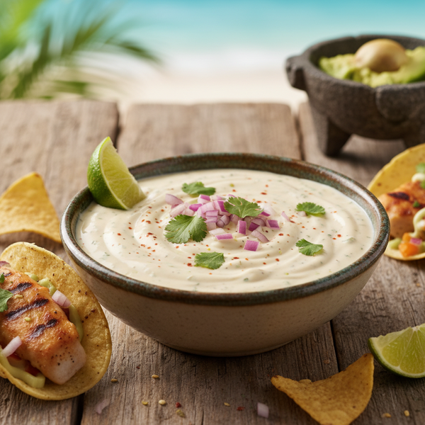 Zesty Baja Blanco Sauce recipe