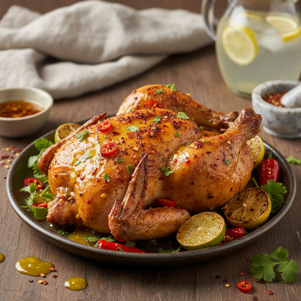 Zesty Baked Spicy Chicken recipe