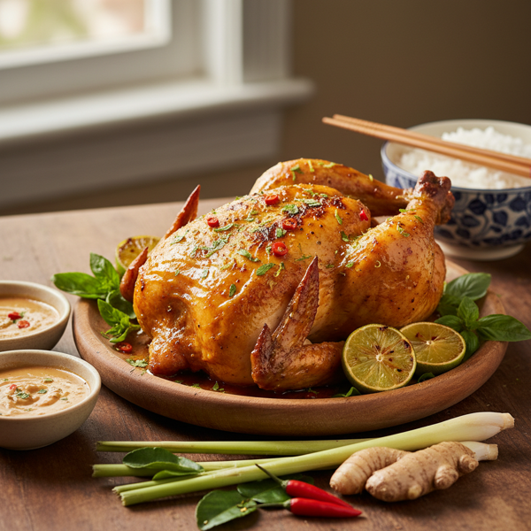 Zesty Baked Thai Chicken Delight recipe