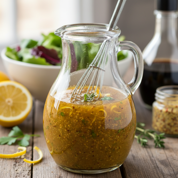 Zesty Balsamic Honey Mustard Vinaigrette recipe