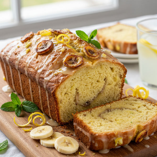 Zesty Banana-Lemon Delight Bread recipe