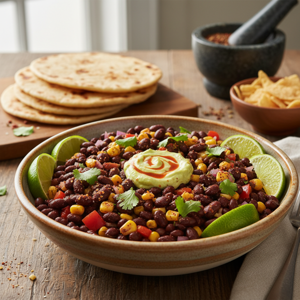 Zesty Black Bean Delight recipe
