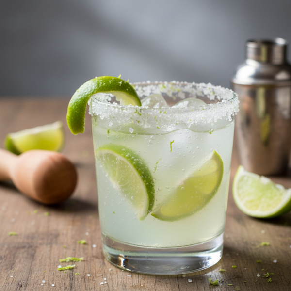 Zesty Caipirosca Lime Cocktail recipe