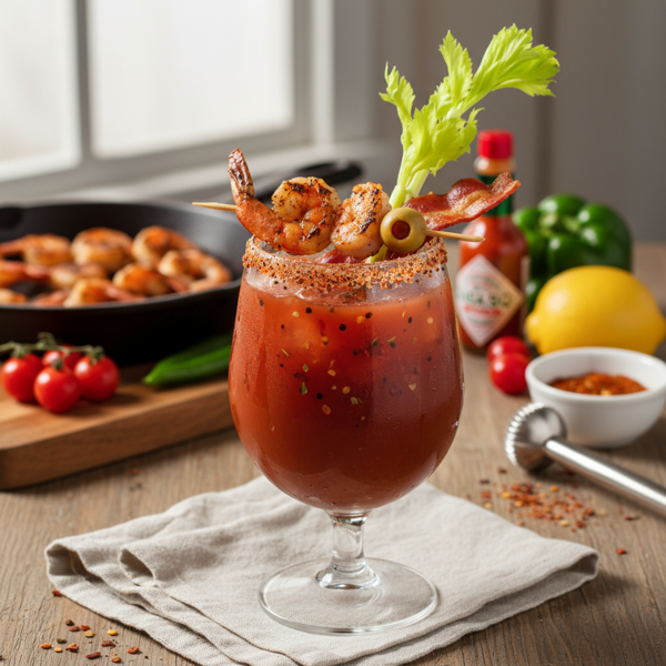 Zesty Cajun Bloody Mary Elixir recipe