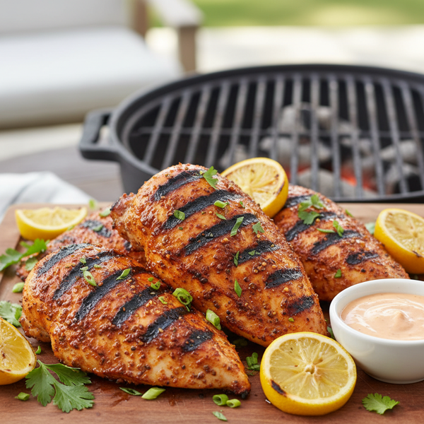 Zesty Cajun Grilled Chicken recipe