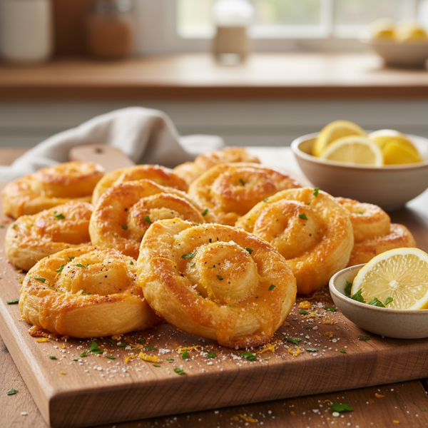 Zesty Cheese Twists recipe