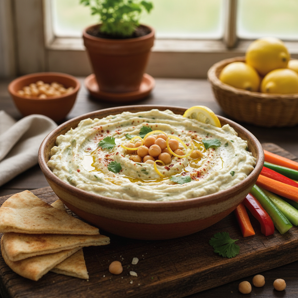 Zesty Chickpea and Cannellini Bean Spread recipe