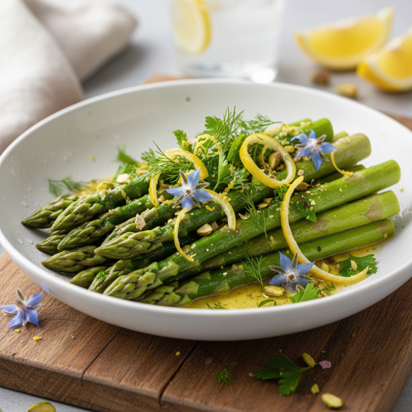 Zesty Chilled Asparagus Delight recipe