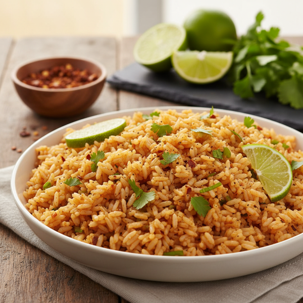 Zesty Chipotle-Style Cilantro Lime Rice recipe