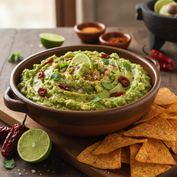 Zesty Chipotle-Style Guacamole recipe