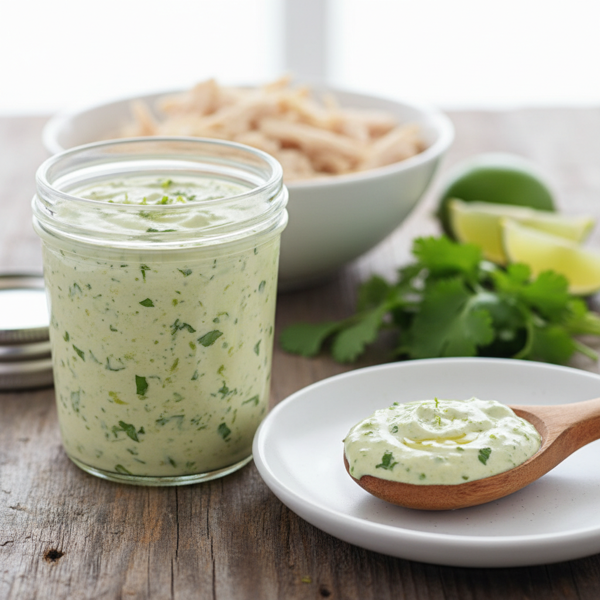 Zesty Cilantro-Lime Chicken Salad Dressing recipe