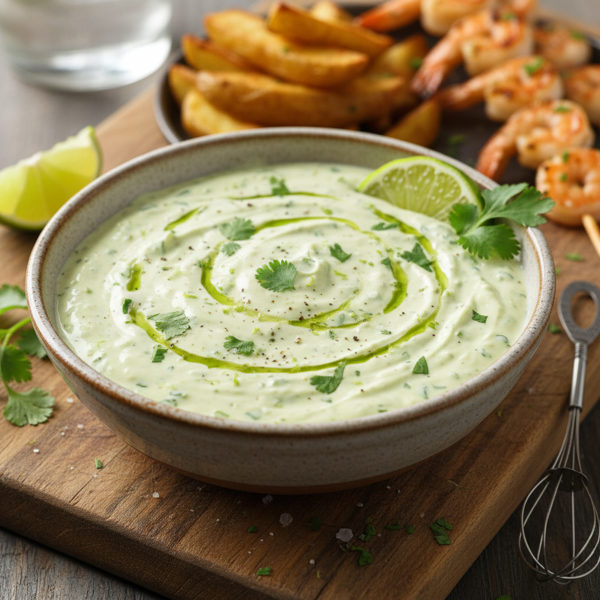 Zesty Cilantro-Lime Herb Mayo recipe
